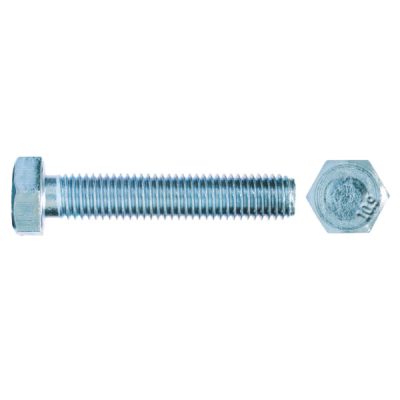 Bulong lục giác ngoài mạ kẽm 10.9 Ren Suốt